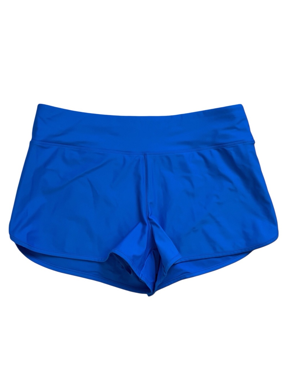 Title Nine Womens Running Shorts Athletic Activewear Workout Gorpcore Blue Large